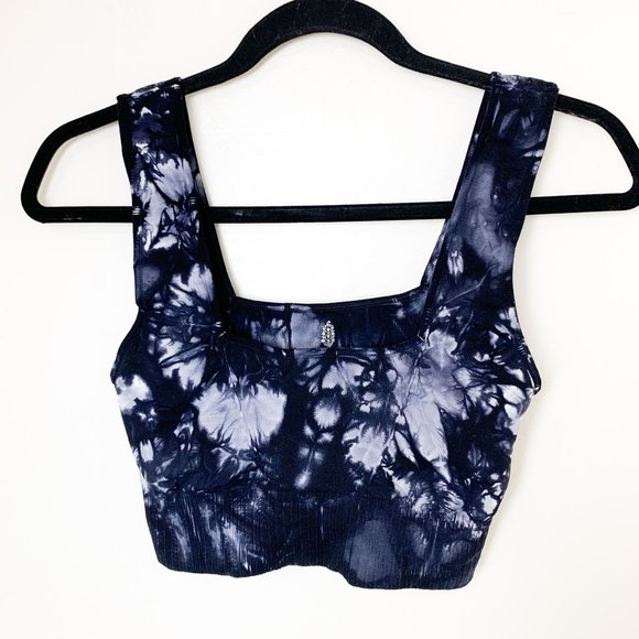 Free People Movement good karma tie dye sports bra M/L - Picture 1 of 6